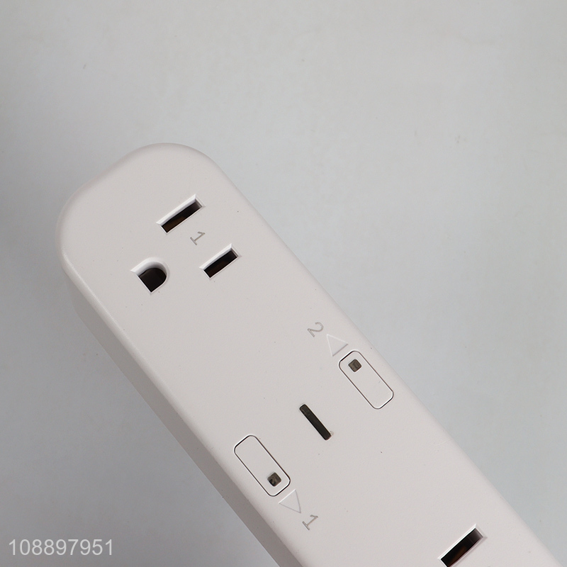 China factory WiFi smart plug with 2 grounded outlets