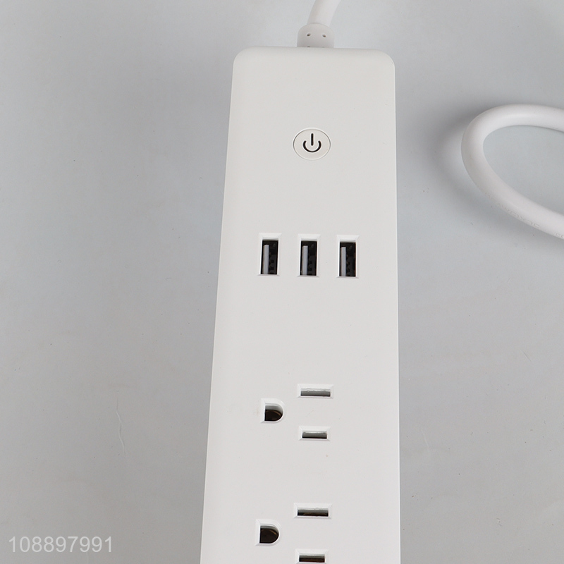 Factory price WiFi smart 4outlet power strip With 3 USB outlet