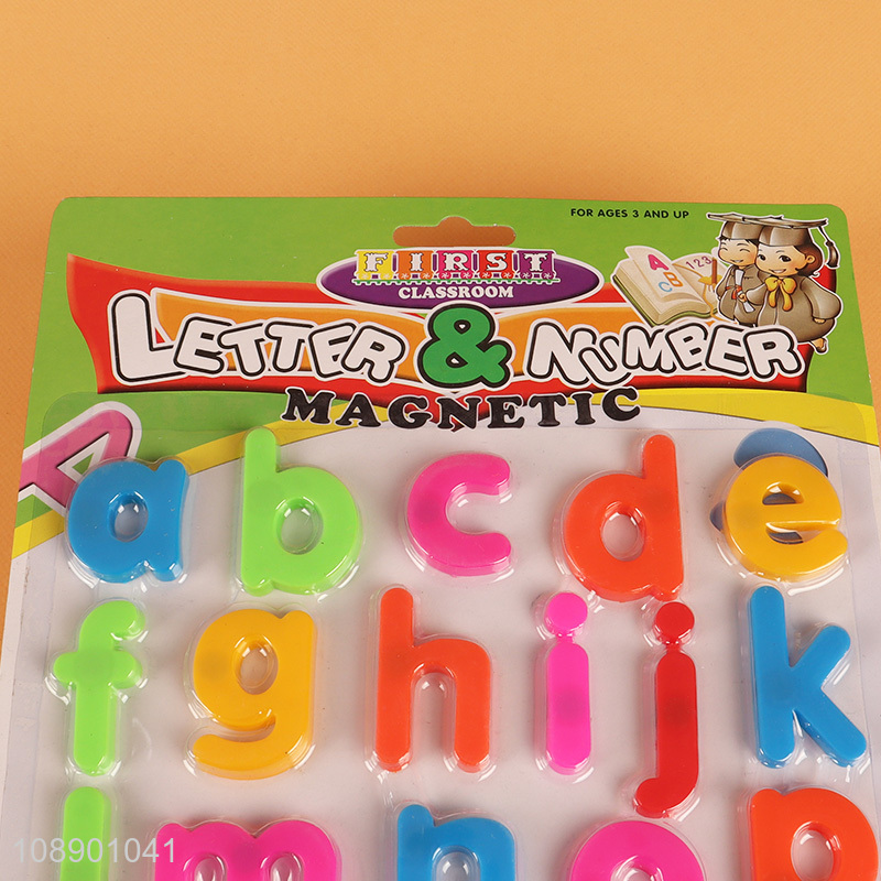 New product children learning toy magnetic alphabet set toys