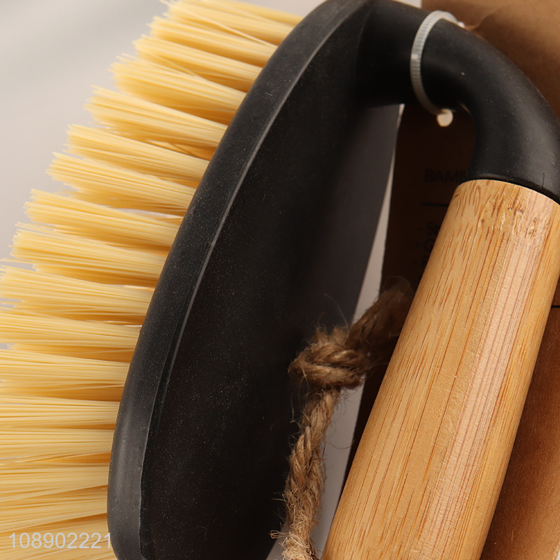 Good quality multipurpose scrub cleaning brush with ergonomic non-slip handle