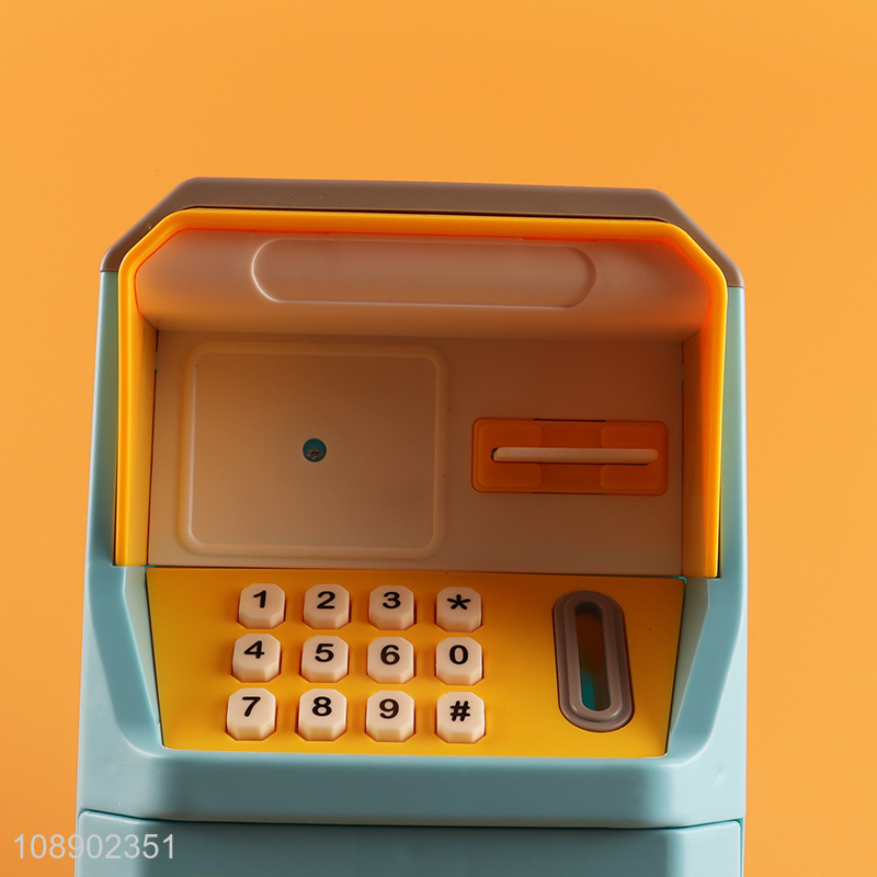Good sale face recognition intelligent ATM piggy bank toys