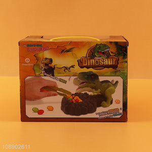 Latest products bite finger game dinosaur tricky game
