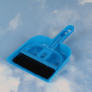 Top products mini desktop dustpan and brush set for cleaning tool