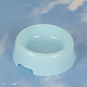 Best quality plastic round pet feeder pet bowl for sale