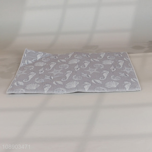 Popular products rectangle anti-slip dish drying mat