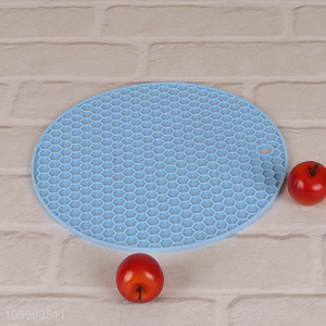 Good quality round silicone heat-resistant pad pot mat