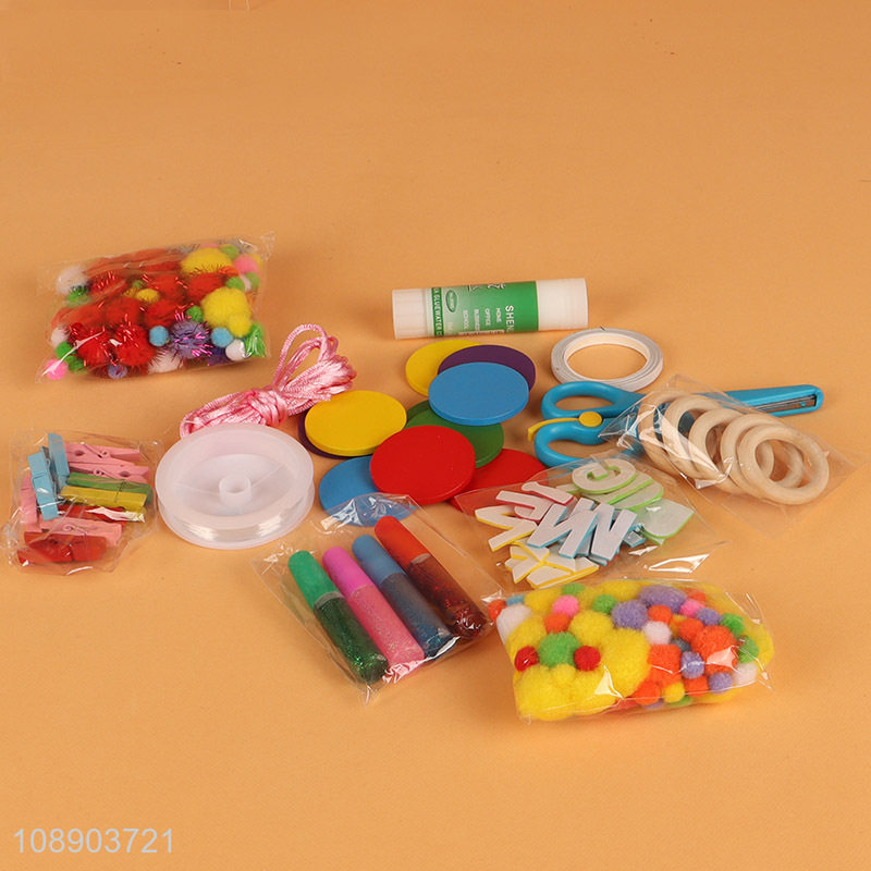 Yiwu market children diy kit with arts and crafts materials