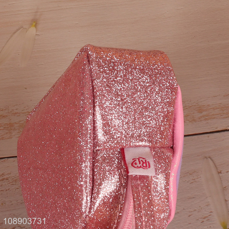 Yiwu market rainbow color girls princess mini hand bag pendant blind box toy