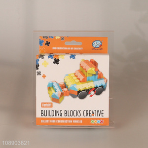 China supplier children educational diy building block toy set