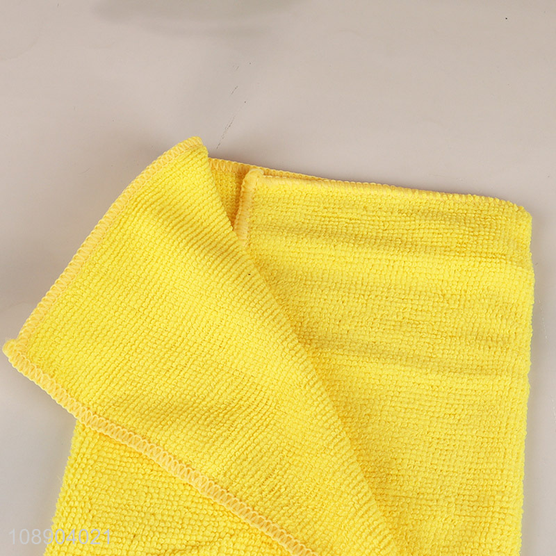 China supplier home use 4pcs microfiber cleaning towel cleaning cloth