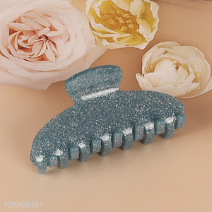 Good selling fashionable acrylic hair decorations hair claw clips wholesale