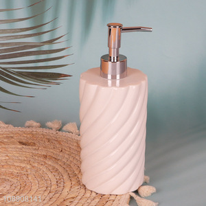 Top selling ceramic <em>bathroom</em> <em>accessories</em> liquid soap dispenser wholesale