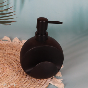 Hot selling black <em>bathroom</em> <em>accessories</em> liquid soap dispenser