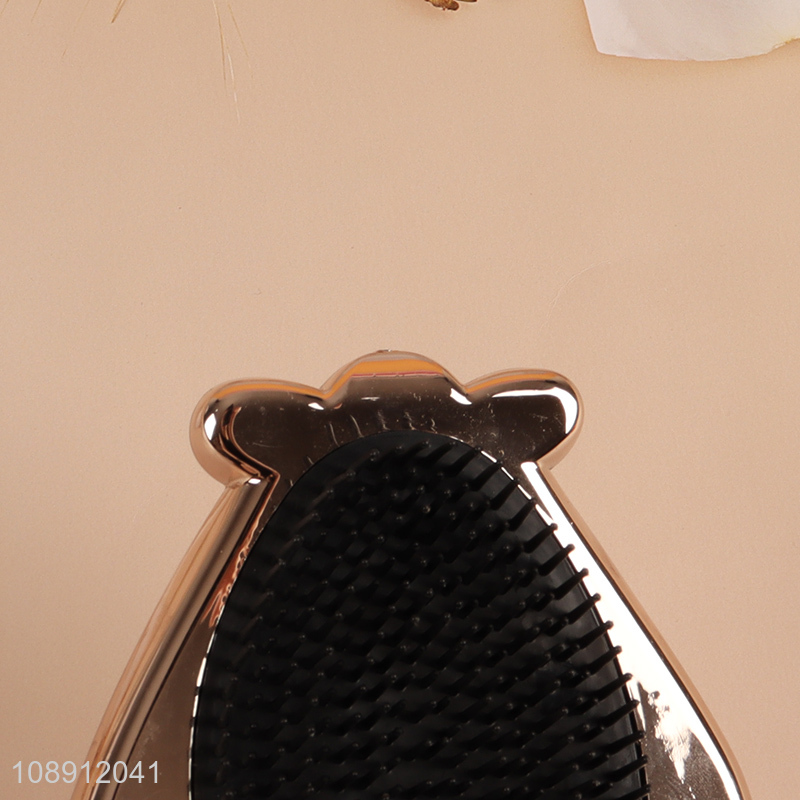 Factory price shell shape plastic hair comb hair brush for sale