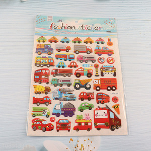 Hot Selling 3D Putty Vehicle Stickers for Scrapbooking