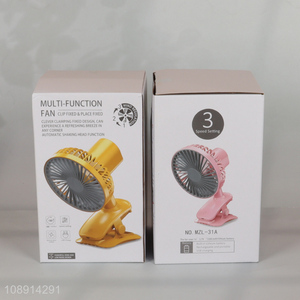 Good quality portable mini office desktop fan clip for sale