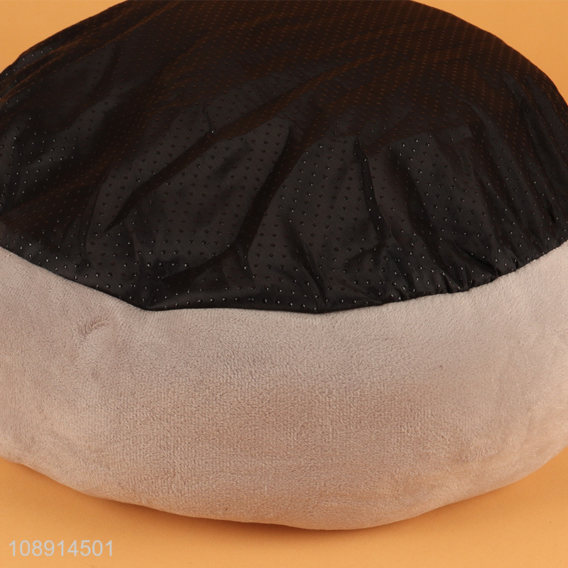 Most Popular Round Winter Soft Anti-Slip Dog Cat Bed