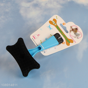 High quality pet grooming brush self cleaning brush for dogs