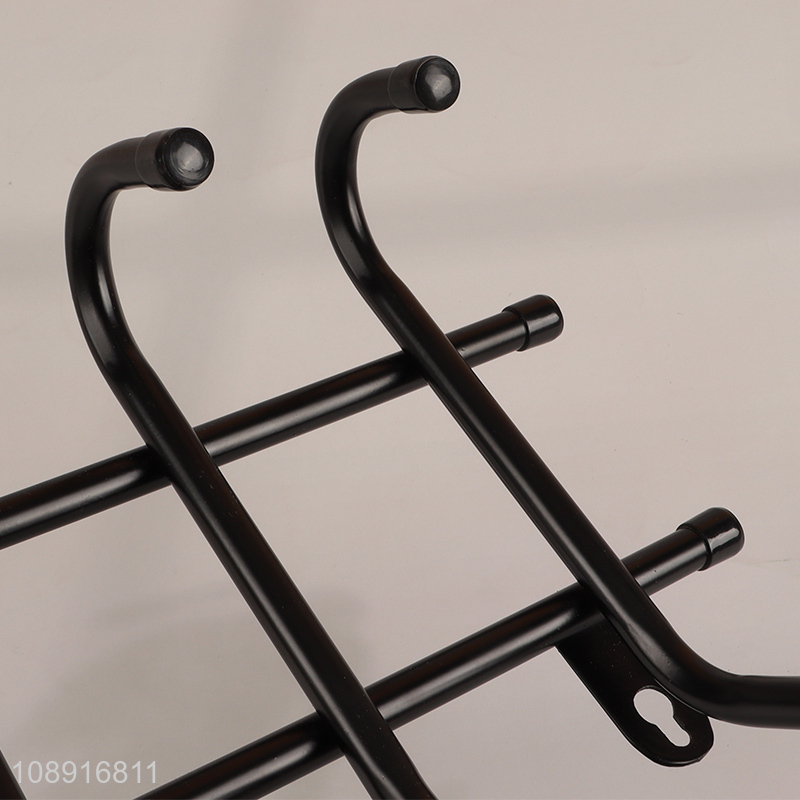 New arrival black metal wall-mounted hook garage hook