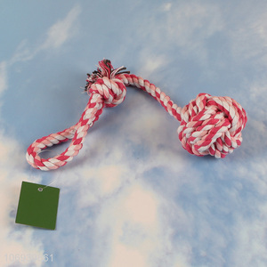 Custom Polyester Woven Chew Rope Pet Chew Toy