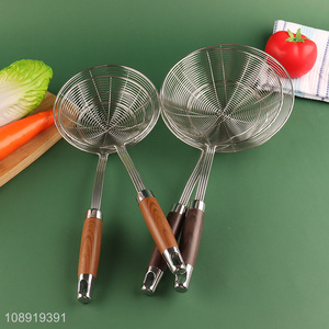 New product stainless steel kitchen fine mesh skimmer kitchen strainer