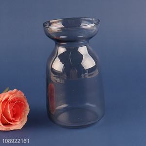 China supplier glass <em>wedding</em> <em>decoration</em> flower vase hydroponic vase