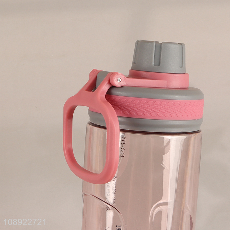 New Arrival Durable Plastic Sports Water Bottle with Spout Lid