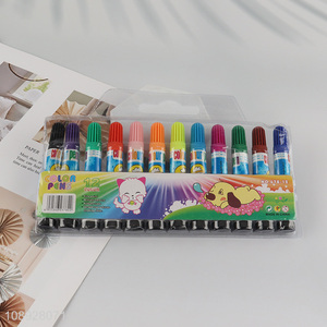 Hot items children <em>painting</em> 12colors watercolor pen set