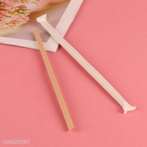 Factory Supply Biodegradable Straws Individually Wrapped Paper Straws