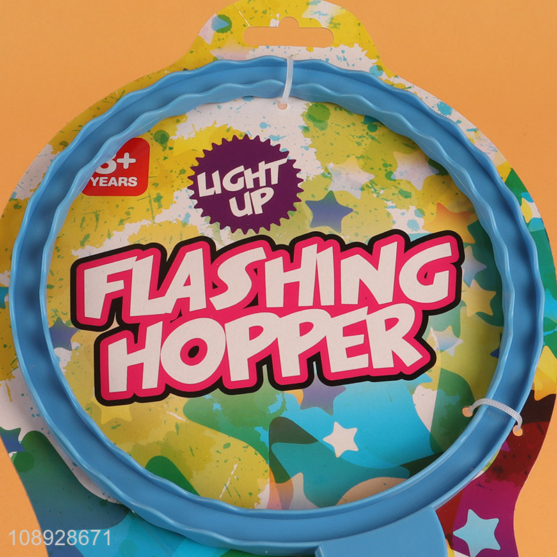 Wholesale Light UP Flashing Hopper Ankle Jumping Ball for Kids