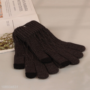 New product men's winter touch screen gloves for cold weather