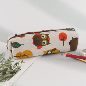 Yiwu market canvas stationery <em>storage</em> students pencil <em>bag</em>