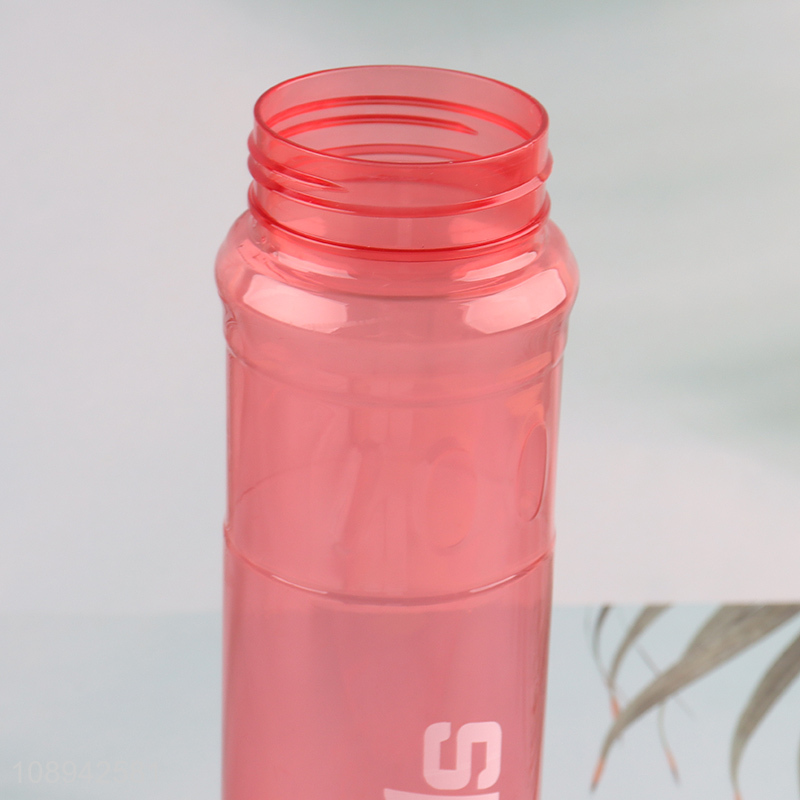 Hot Selling 800ml Portable Unbreakeable Plastic Sports Water Bottle