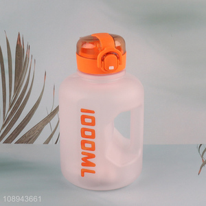 New Product 1000ml Plastic Fitness Water Bottle Sports Water Bottle