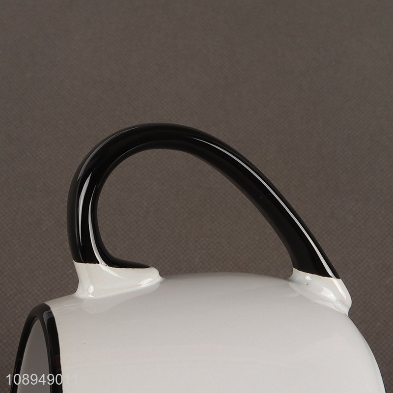 Factory supply ceramic white drinking cup coffee cup