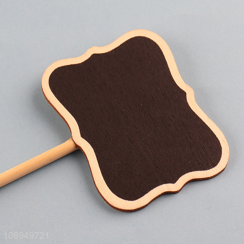 Wholesale Reusable Wooden Mini Chalkboard Sign with Wooden Stand