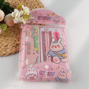 Hot Selling Cute Cartoon Stationery Set School Students Supplies