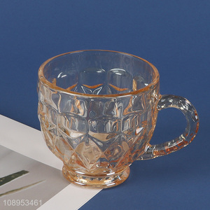 New arrival glass unbreakable tea cup coffee cup with handle