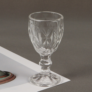 Good quality unbreakable glass goblet wine glasses champagne glasses