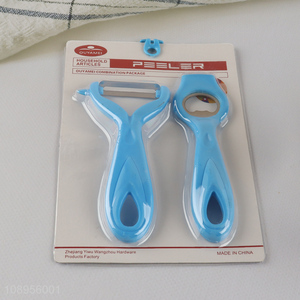 New Arrival Beer Bottle Opener and Vegetable Peeler Set for Kitchen