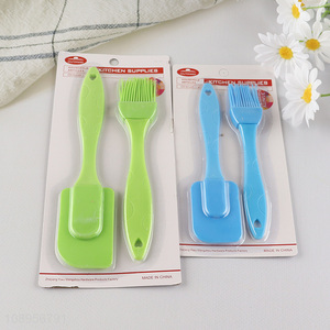 High Quality Silicone Brush and Spatula Set for Cooking Baking