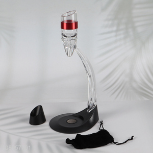 Good quality wine aerator decanter for bar accessories