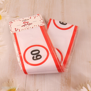 Online Wholesale 15PCS 60-Year-Old Speed Limiter Birthday Party Sashes