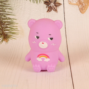 Good quality bear shape non-toxic tpr squishy toy for sale