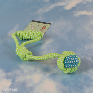 Hot items <em>pet</em> dog chew training toy cotton rope toy