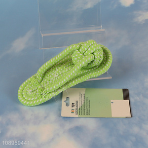 Good quality slipper shape <em>pet</em> dog chew toy for teeth cleaning