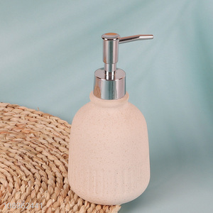 Top selling ceramic home hotel liquid soap dispenser