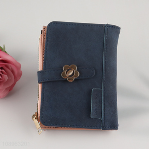 Good Quality Fashion PU Leather <em>Wallet</em> Credit Card Holder for <em>Women</em>