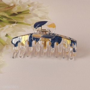 Factory supply non-slip ladies hair decoration hair claw clips