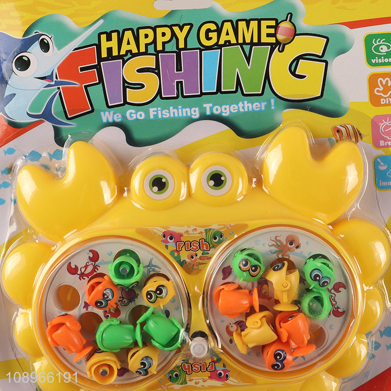 Top quality children cartoon fishing games fishing toy